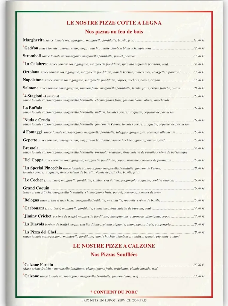 Menu_Il Pinocchio_Gonesse_image_4