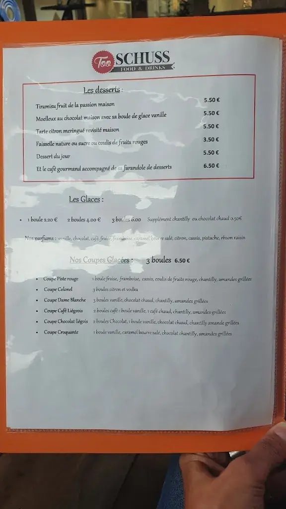 Menu_Too Schuss restaurant au Grand Epagny_Metz-Tessy_immagine_2