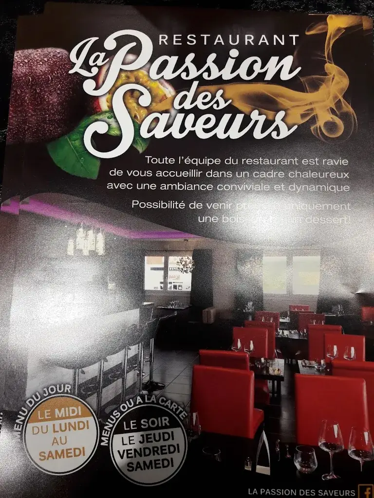 Menu_La Passion Des Saveurs, Restaurant_Metz-Tessy_image_1