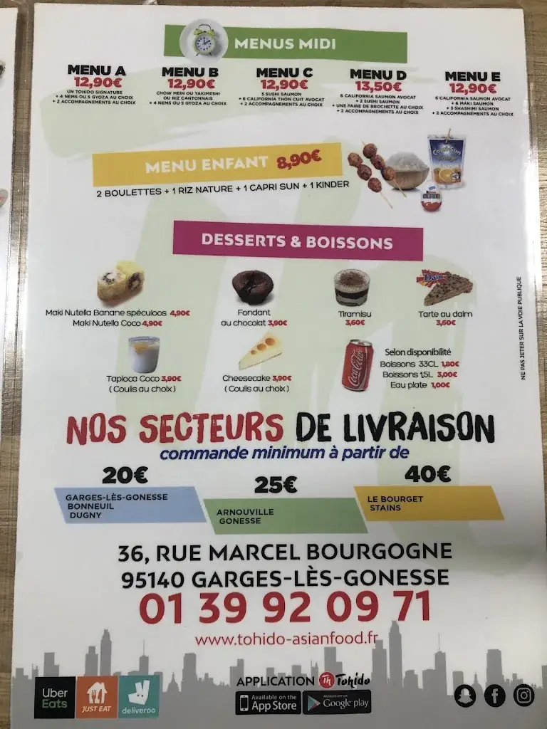 Menu_Tohido_Garges-lès-Gonesse_image_2