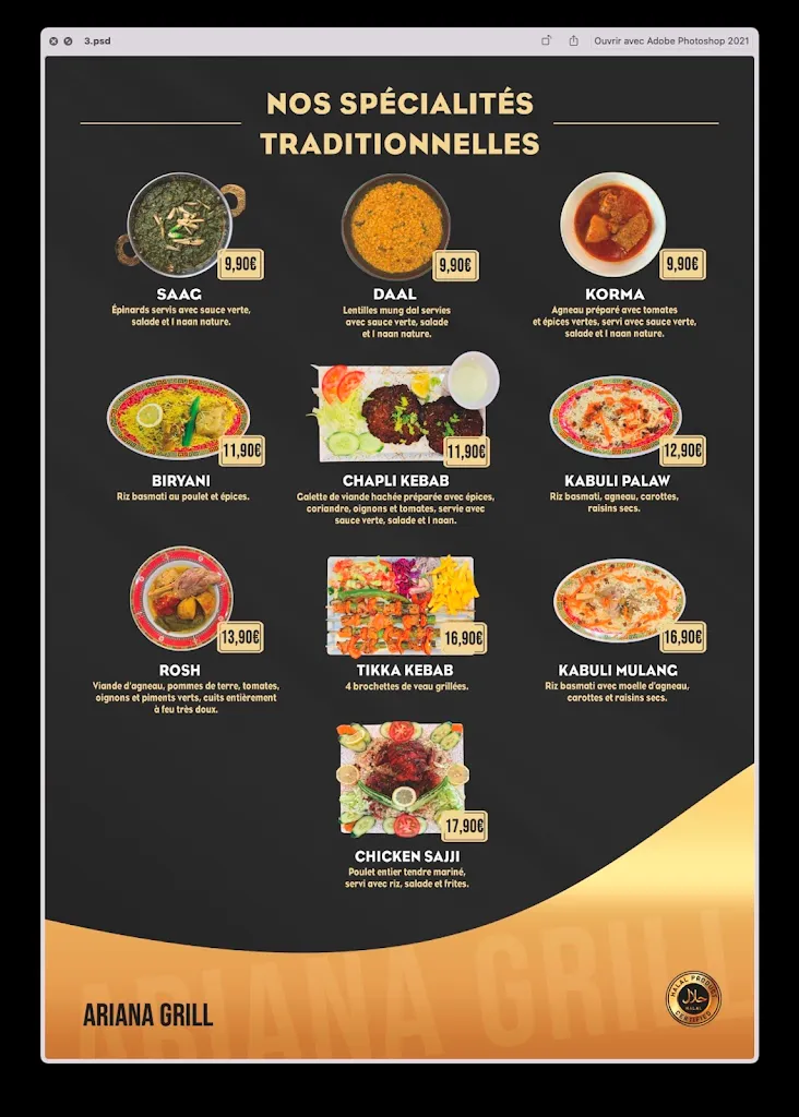 Menu_Ariana Grill_Garges-lès-Gonesse_image_2