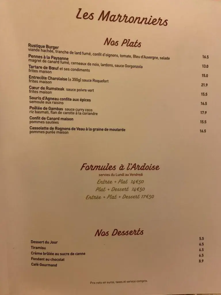 Menu_Les Marronniers_Gournay-sur-Marne_image_3