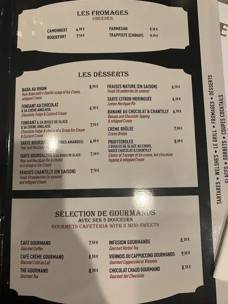 Menu_Pub Brasserie Le Village_Fontenay-sous-Bois_image_2