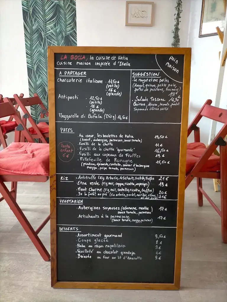 Menu_LA BOCCA_Fontenay-sous-Bois_image_1