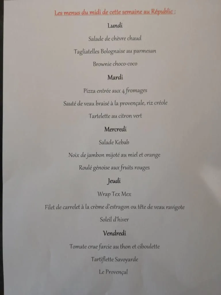 Menu_Restaurant Le Republic_Metz-Tessy_image_2