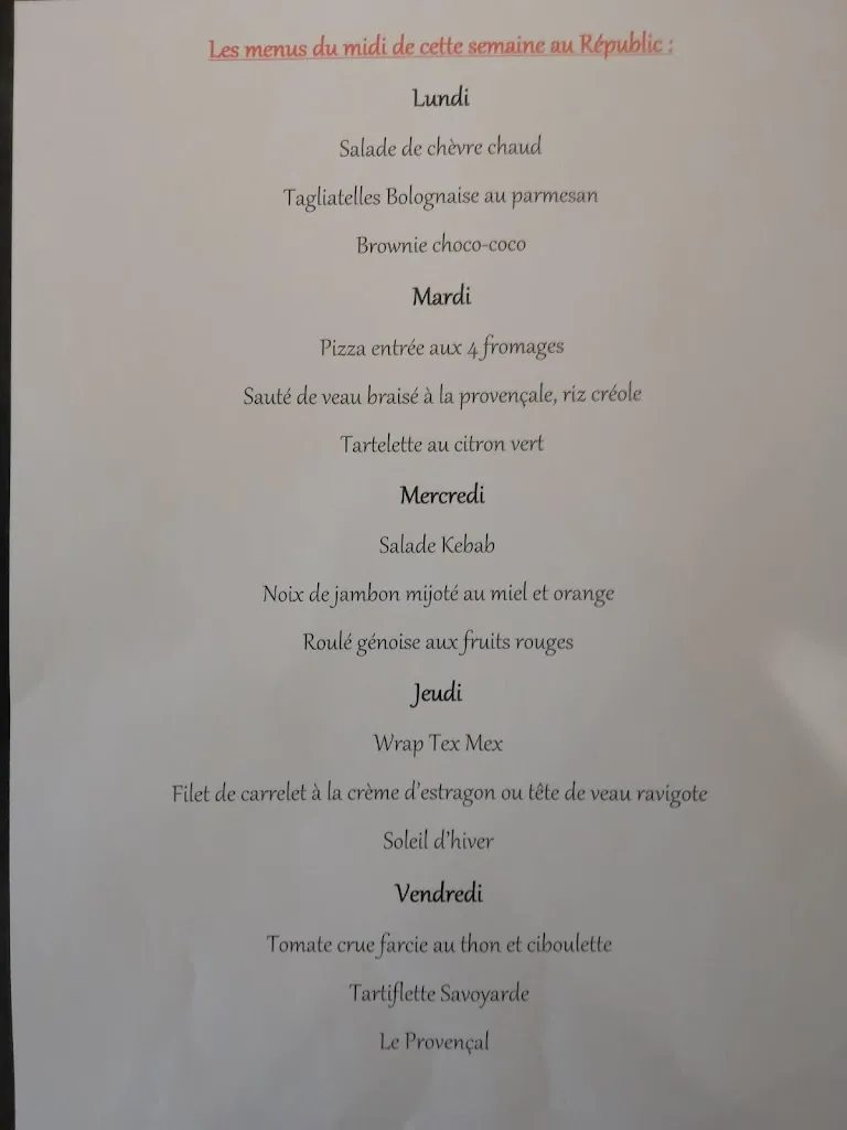 Menu_Restaurant Le Republic_Metz-Tessy_image_3