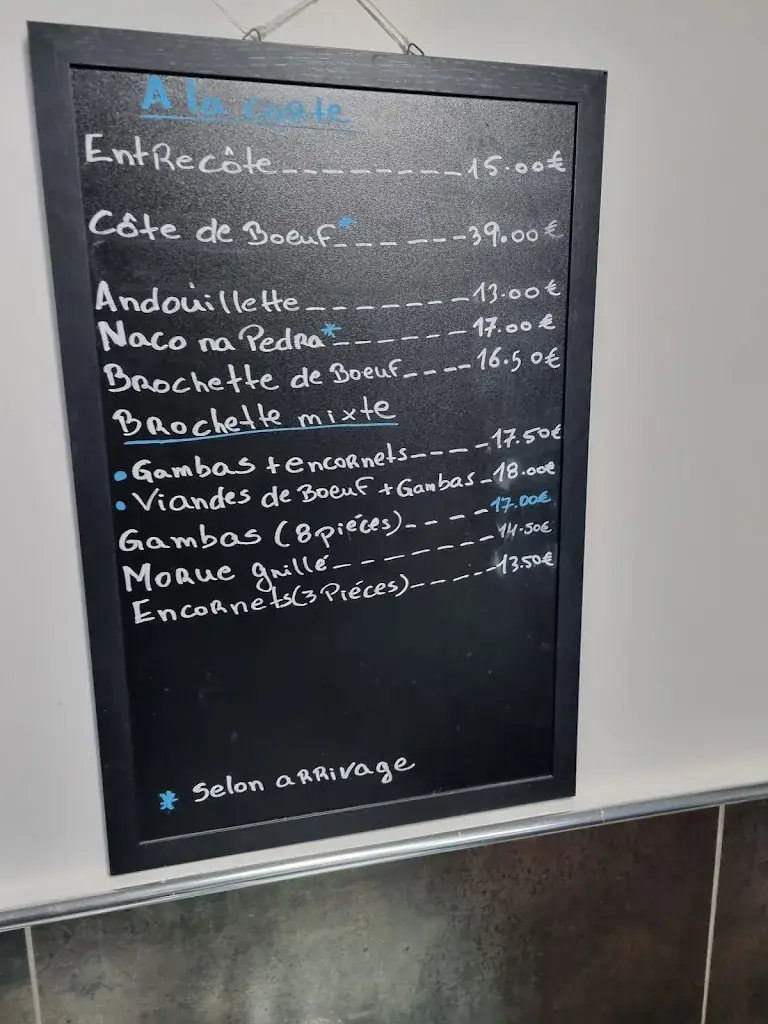 Menu_L'empereur du poulet 