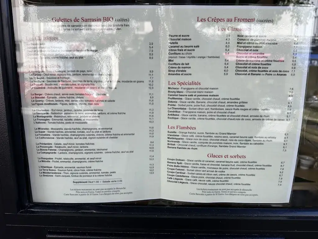 Menu_La crêperie du Village_Fontenay-sous-Bois_image_2