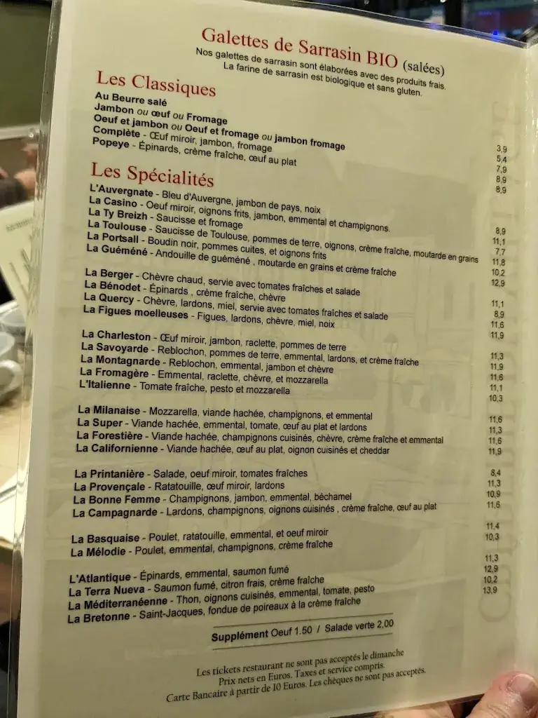Menu_La crêperie du Village_Fontenay-sous-Bois_image_3