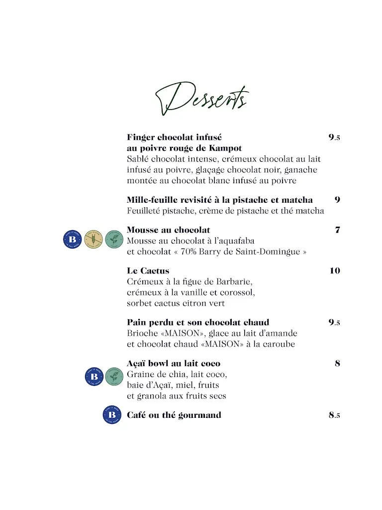 Menu_Le Patio de l'hôtel Mercure_Fontenay-sous-Bois_image_1