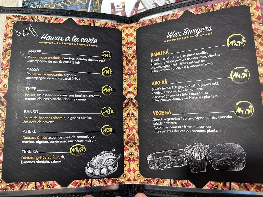 Menu_Hawax african food_Fontenay-sous-Bois_image_2