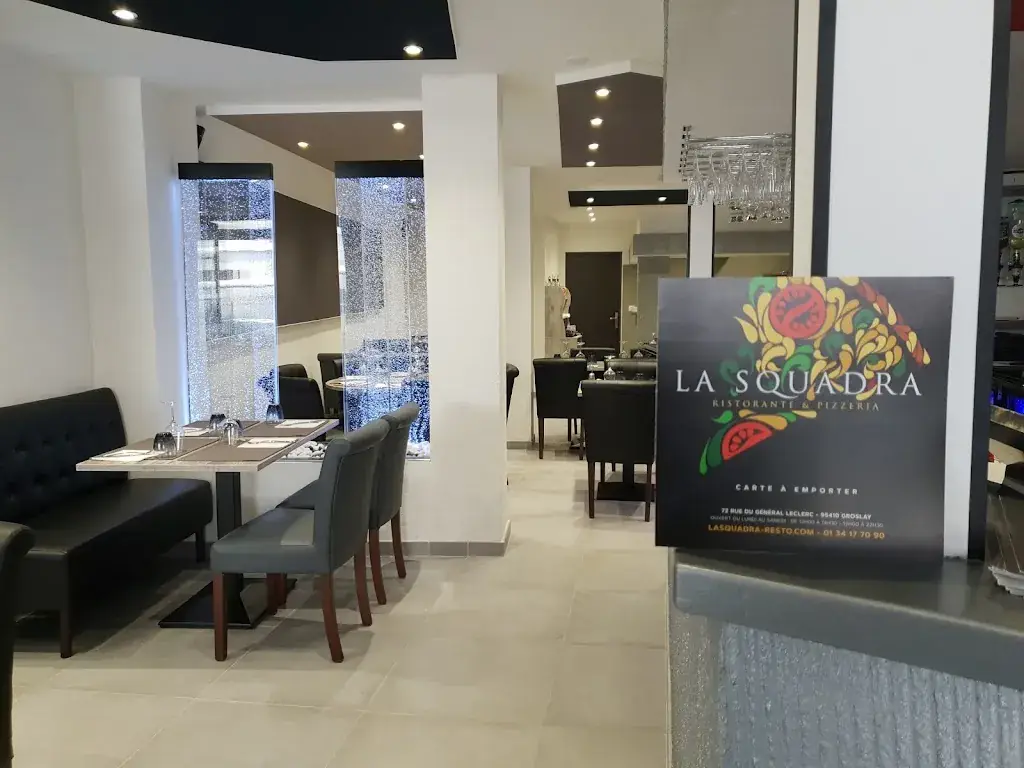 La Squadra restaurant in Groslay
