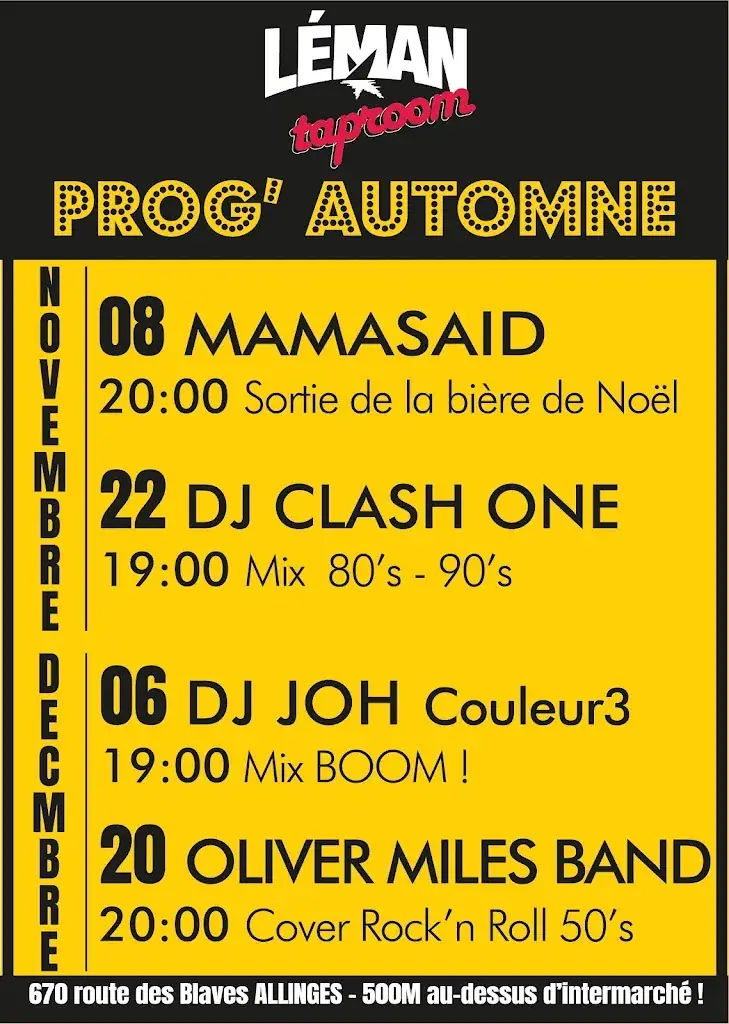 Menu_Brasserie Artisanale du Léman - Léman TapRoom_Allinges_image_3