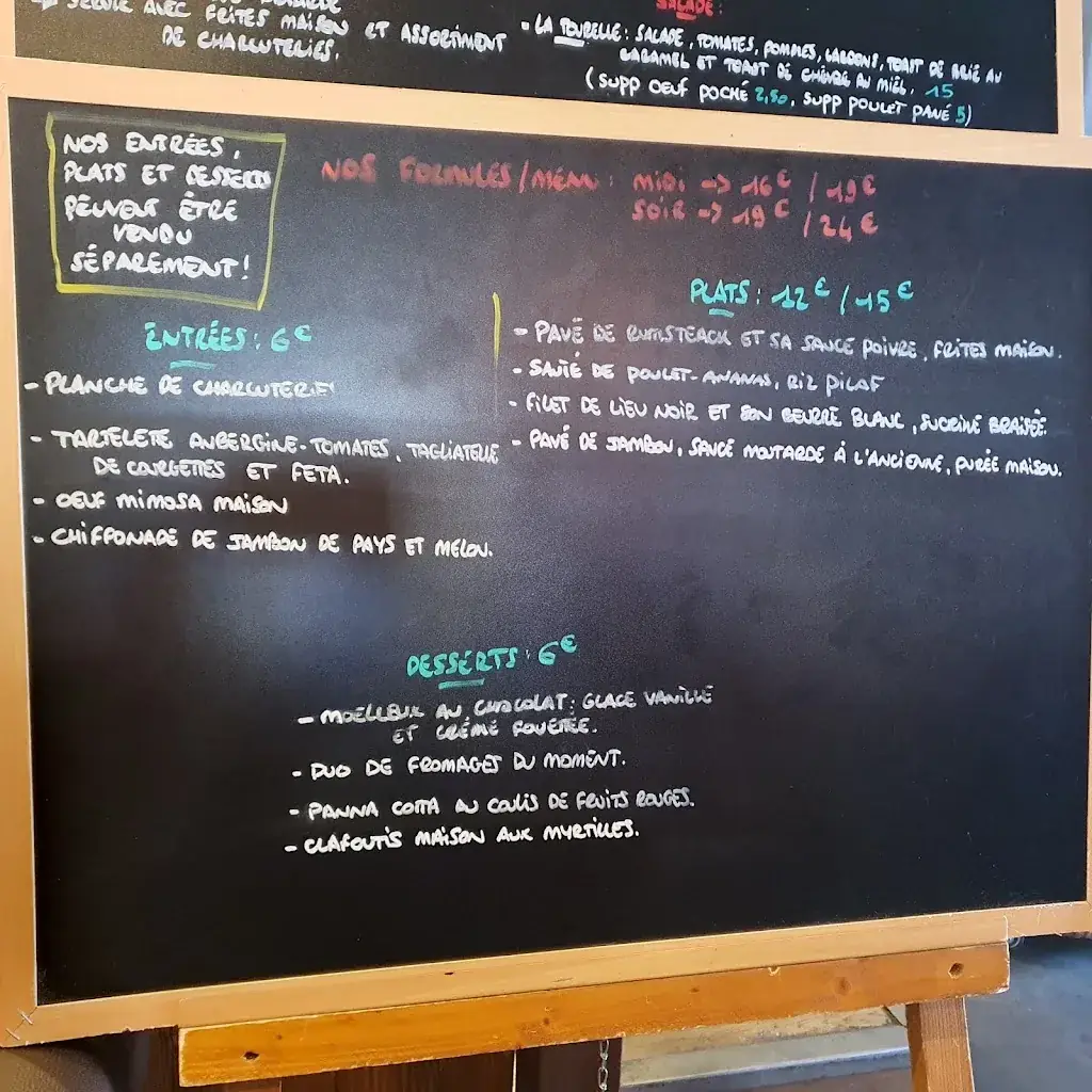 Menu_Restaurant AUBERGE DE LA TOURELLE_Tournan-en-Brie_image_4