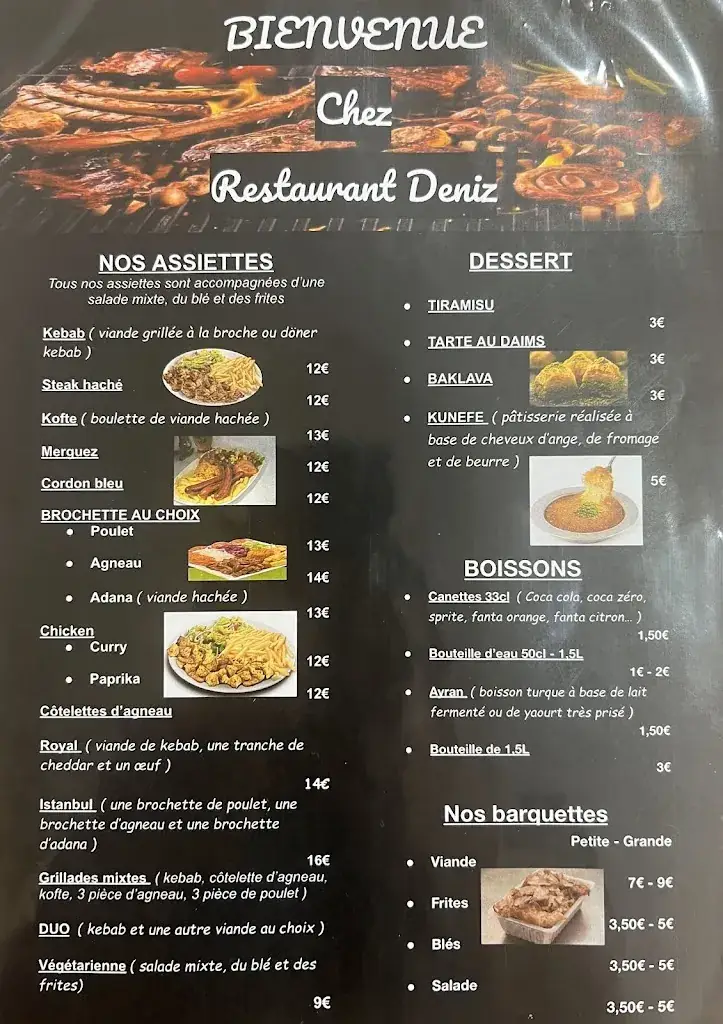 Menu_Restaurant Deniz_Gretz-Armainvilliers_image_1