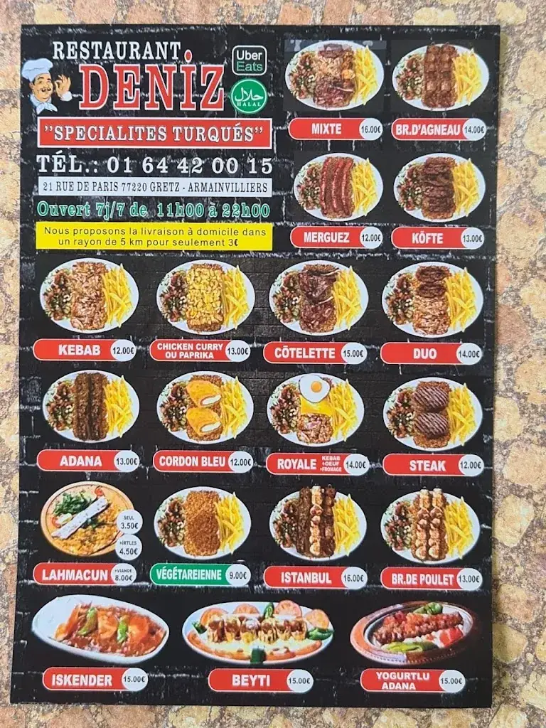 Menu_Restaurant Deniz_Gretz-Armainvilliers_image_4