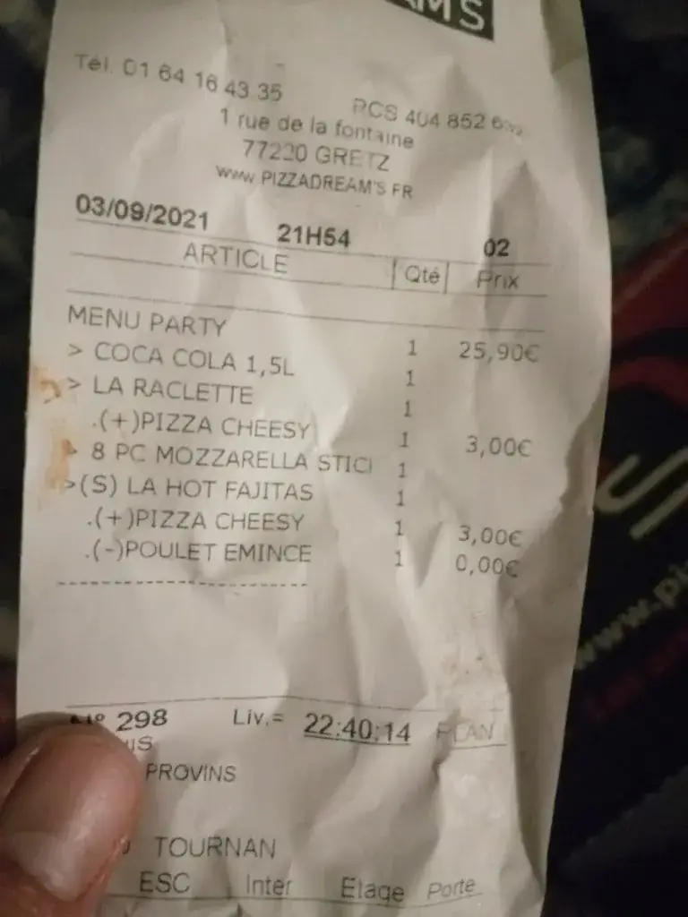 Alban Lachevre_Dream's Pizza Gretz Armainvilliers_Gretz-Armainvilliers_review