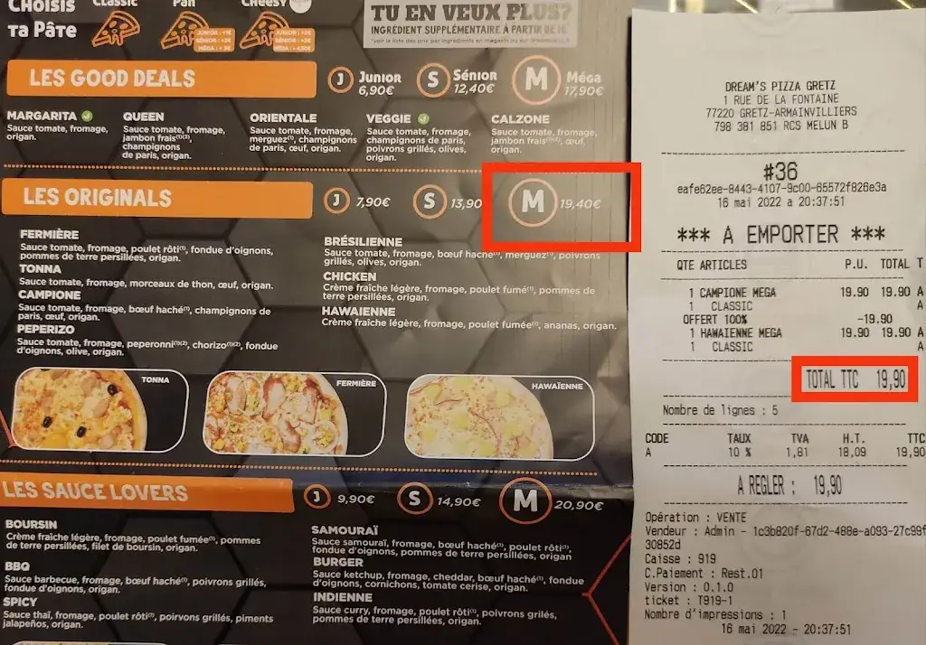 Anaïs Chp_Dream's Pizza Gretz Armainvilliers_Gretz-Armainvilliers_review