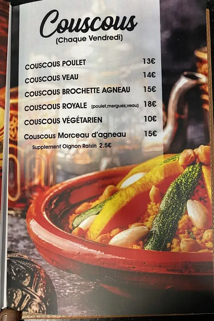 Menu_Cafe Restaurant La Belle Vue_Gennevilliers_image_4