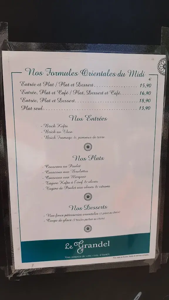 Menu_Le Grandel_Gennevilliers_image_2