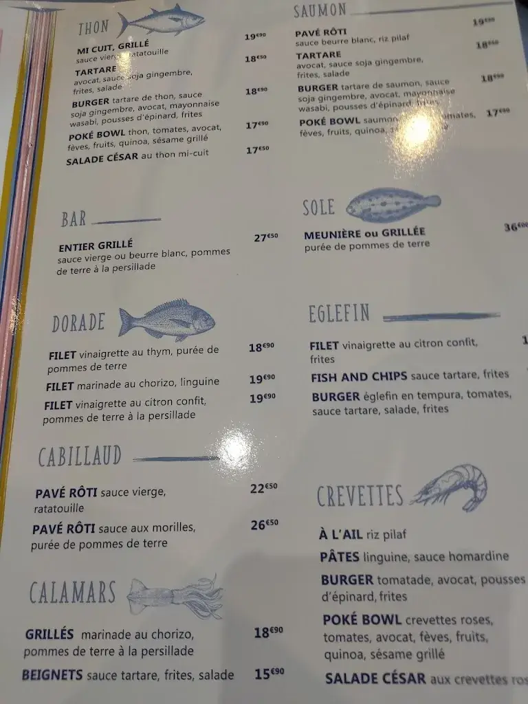 Menu_La Criée Gennevilliers_Gennevilliers_image_1
