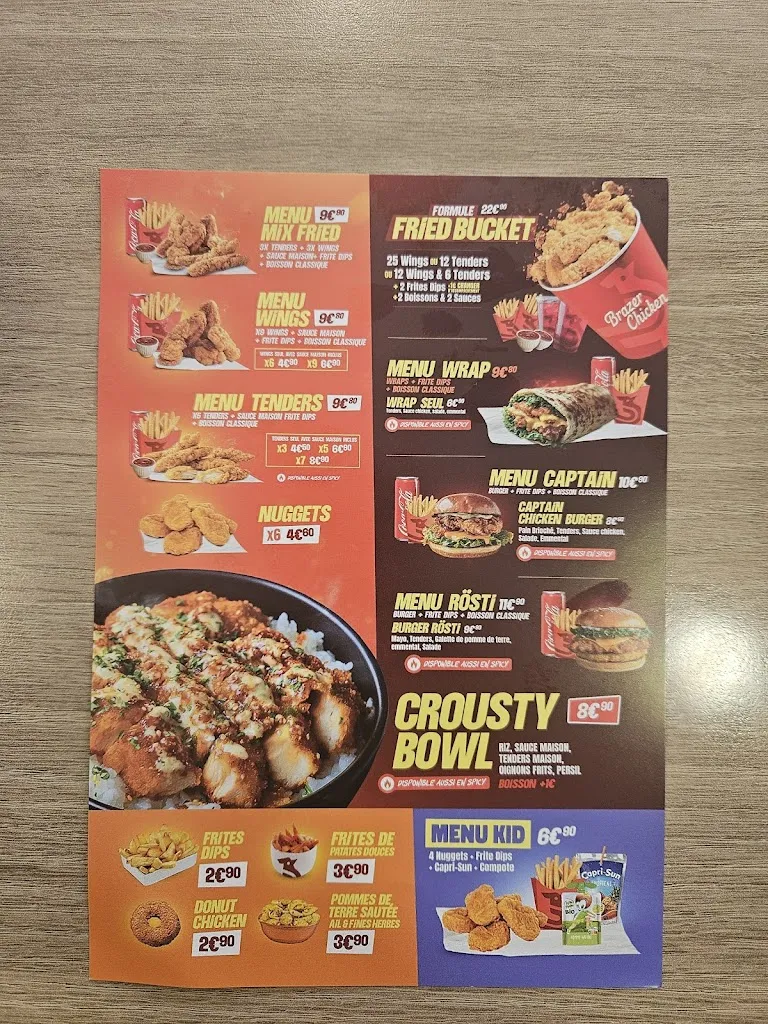 Menu_Brazer Chicken_Gennevilliers_image_4