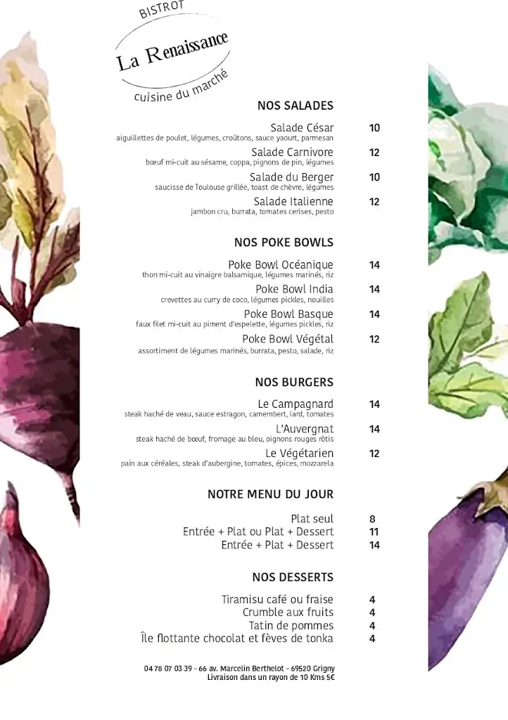 Menu_La Renaissance_Grigny-sur-Rhône_image_1