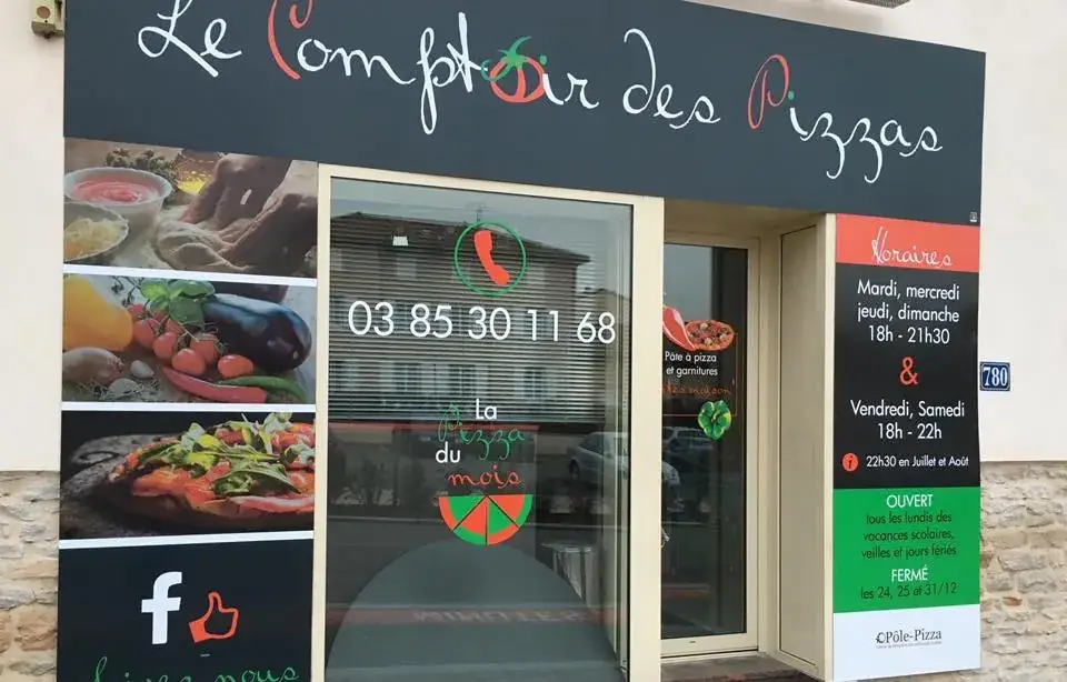 Le Comptoir des Pizzas restaurant in Feillens