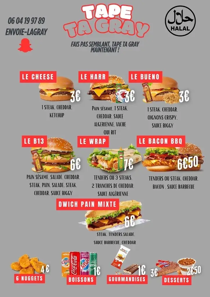 Menu_Tape ta Gray_Grigny_image_1