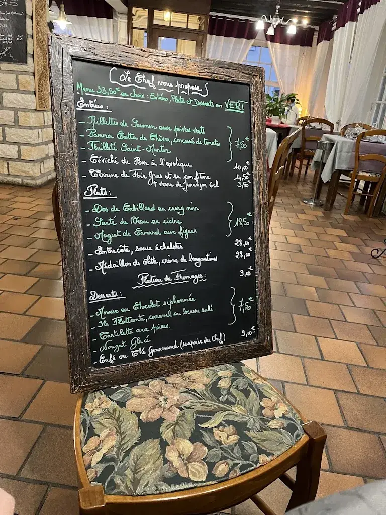 Menu_Auberge De La Tour St Martin_Étampes_image_1