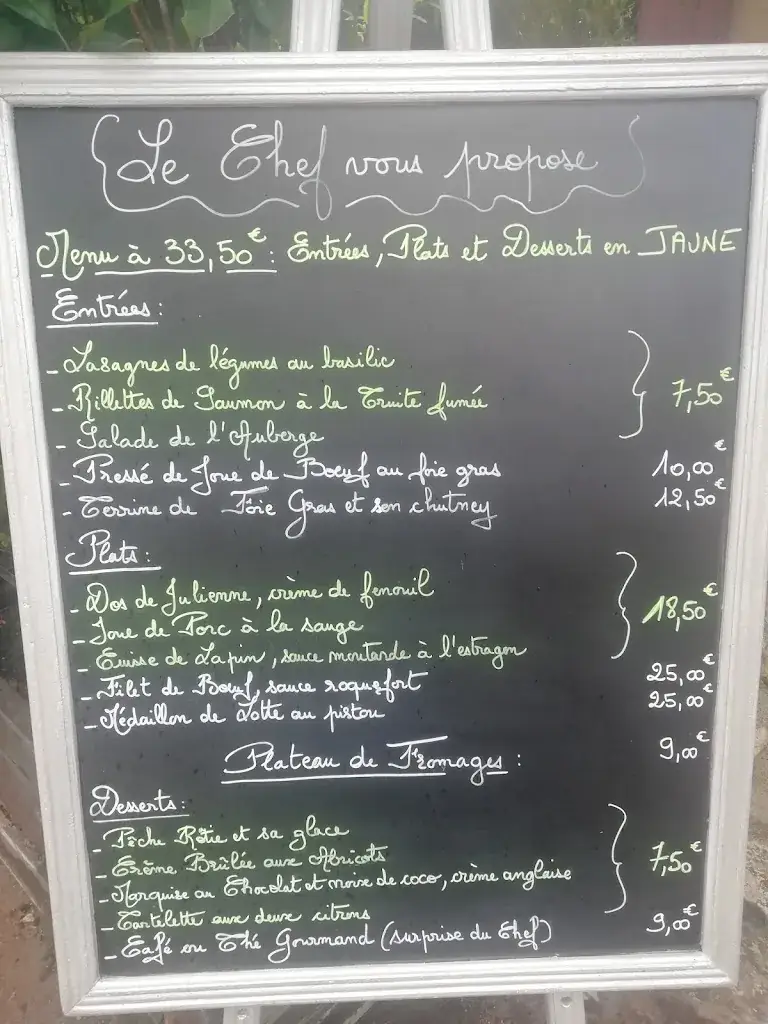 Menu_Auberge De La Tour St Martin_Étampes_image_3