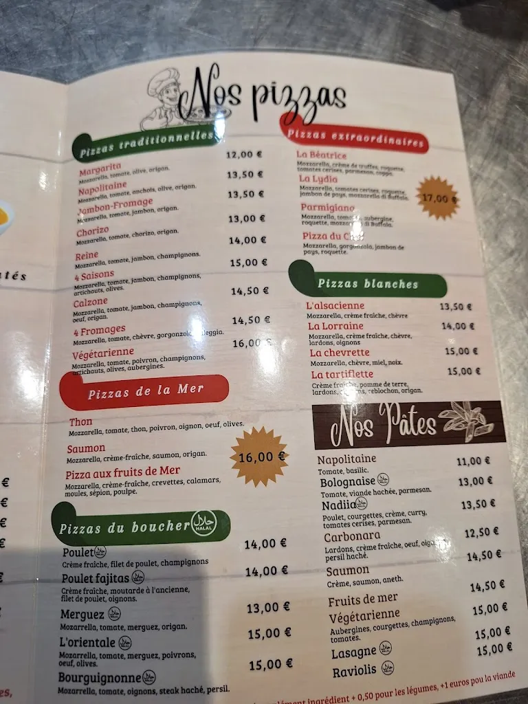 Menu_Les saveurs d'Italie_Étampes_immagine_3