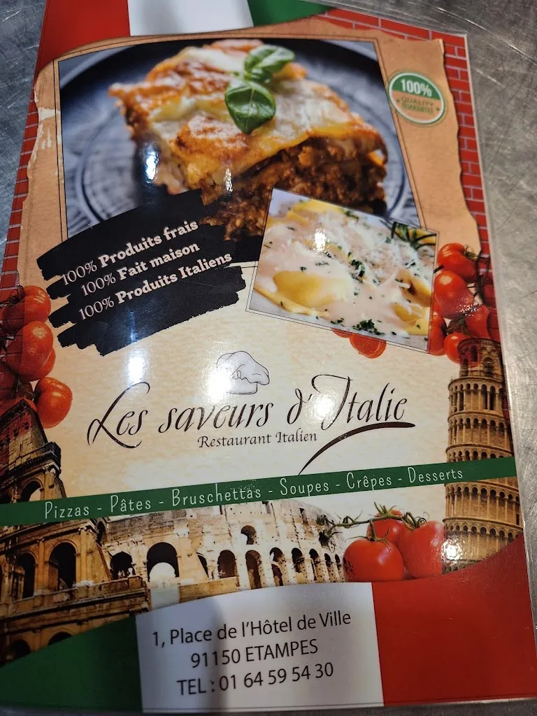 Menu_Les saveurs d'Italie_Étampes_immagine_4