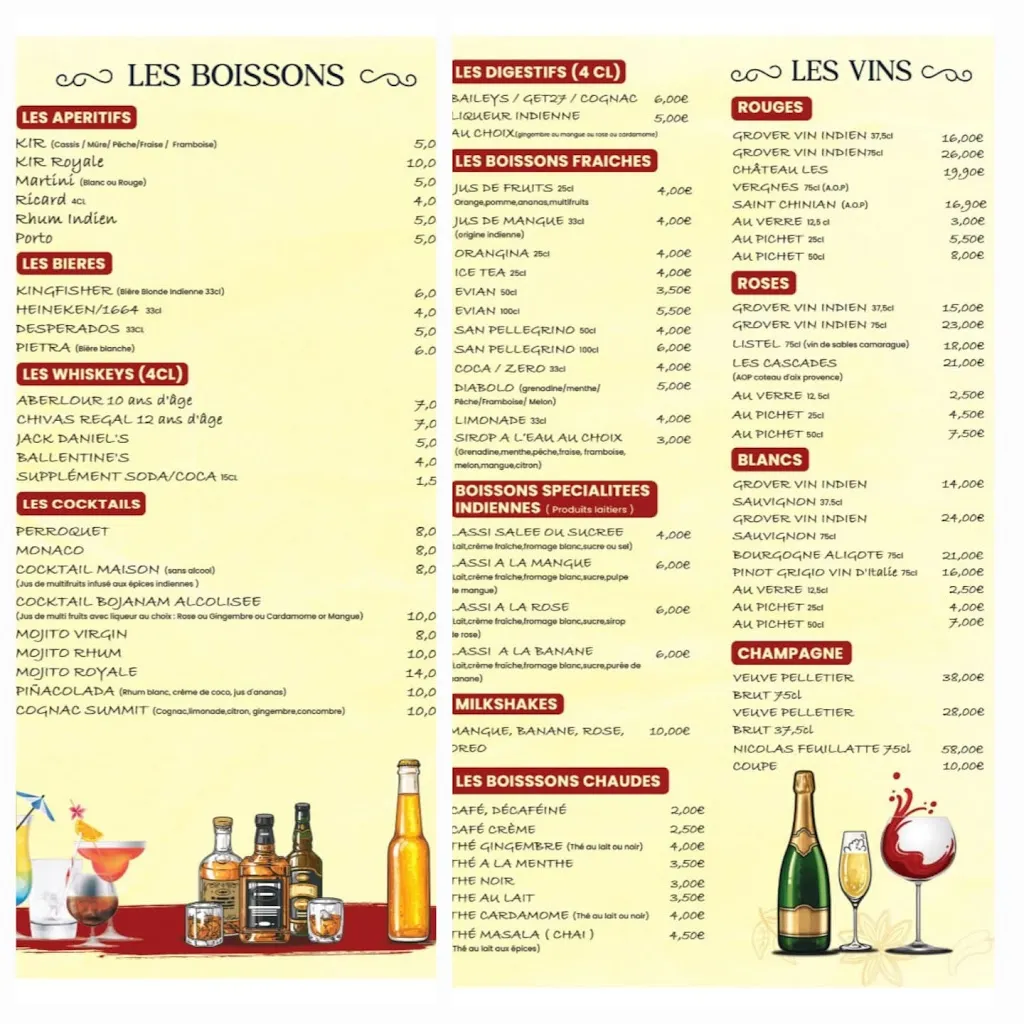 Menu_Bojanam-Restaurant Indien_Étampes_image_3