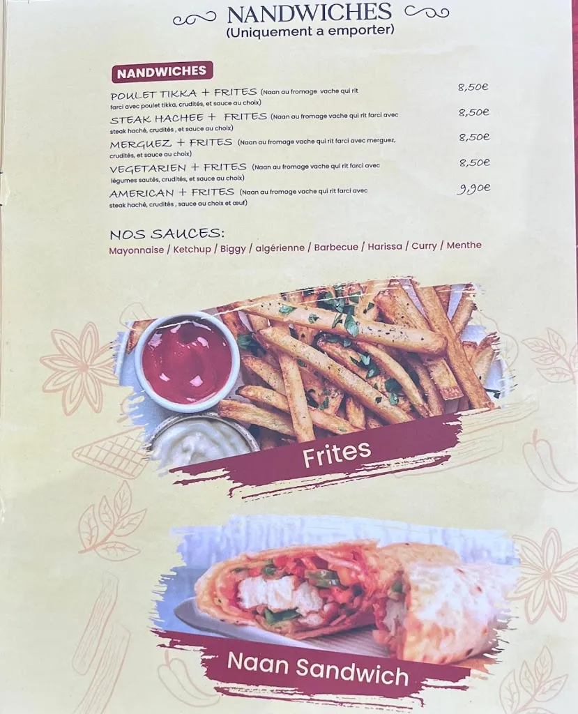 Menu_Bojanam-Restaurant Indien_Étampes_image_4