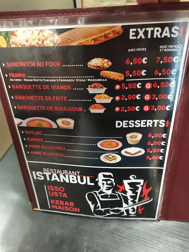 Menu_Restaurant Istanbul Étampes_Étampes_immagine_2