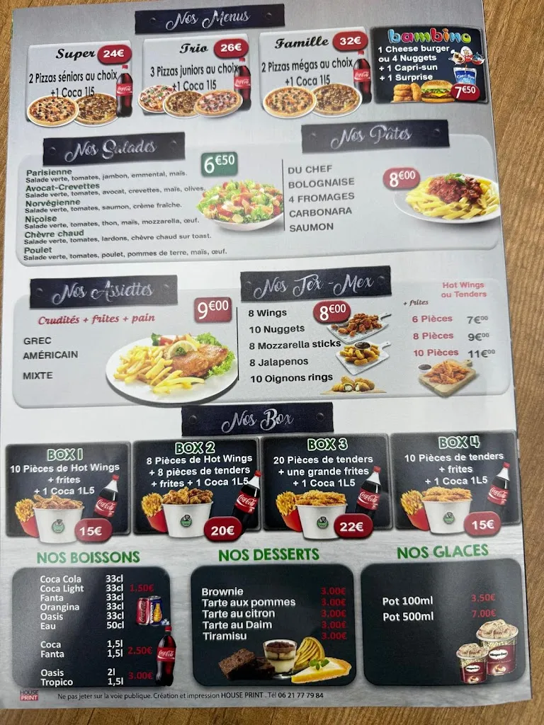 Menu_pizza services_Étampes_image_1