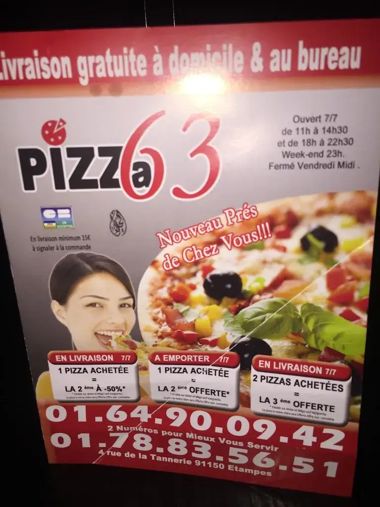 Menu_PIZZA C63 🍕🍔🍟🥤_Étampes_image_4