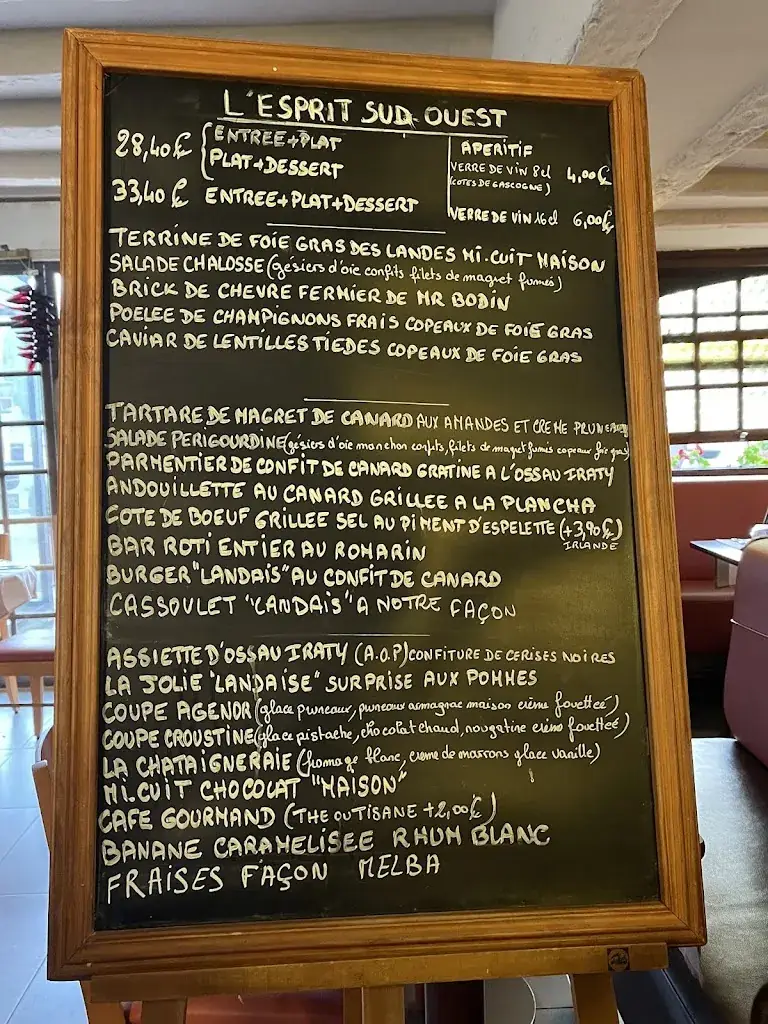 Menu_La Chalosse_Guyancourt_image_4