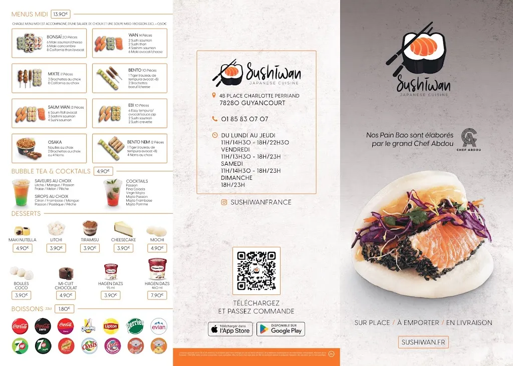 Menü_SUSHIWAN Guyancourt_Guyancourt_Bild_1