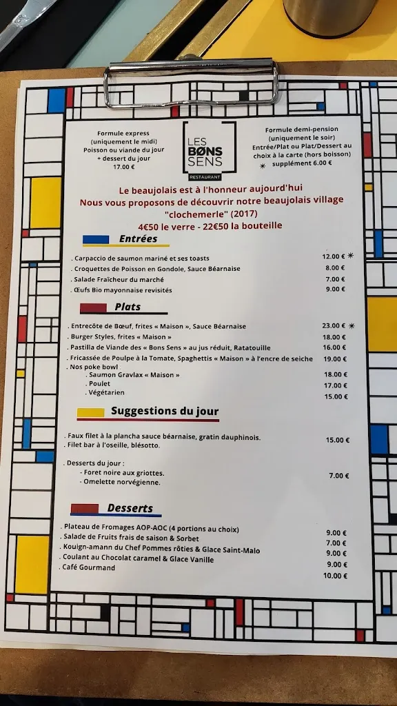 Menü_Les Bons Sens_Guyancourt_Bild_3