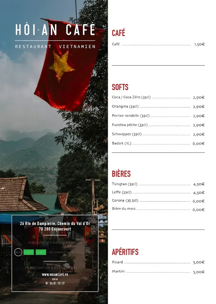 Menu_Hoï An Café_Guyancourt_image_2