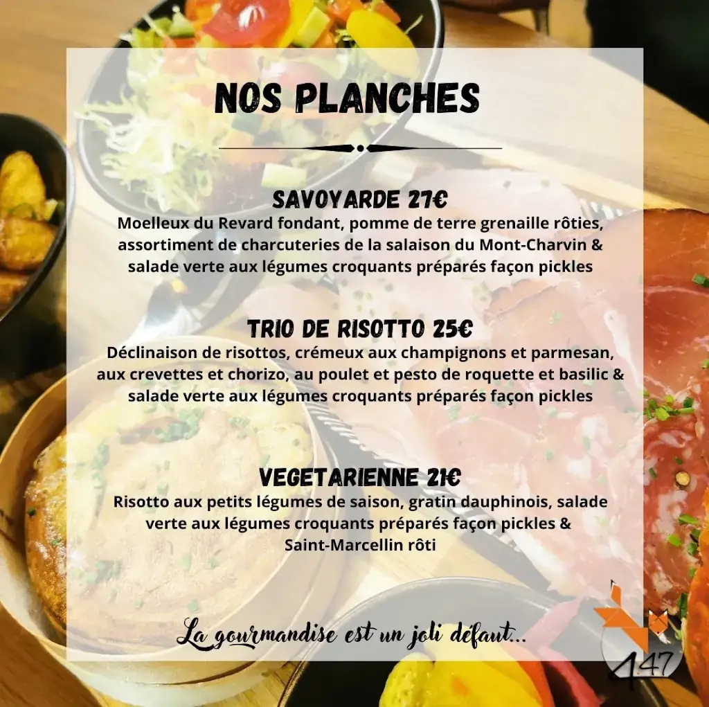 Menu_4'47 Restaurant bar lounge_Doussard_image_2