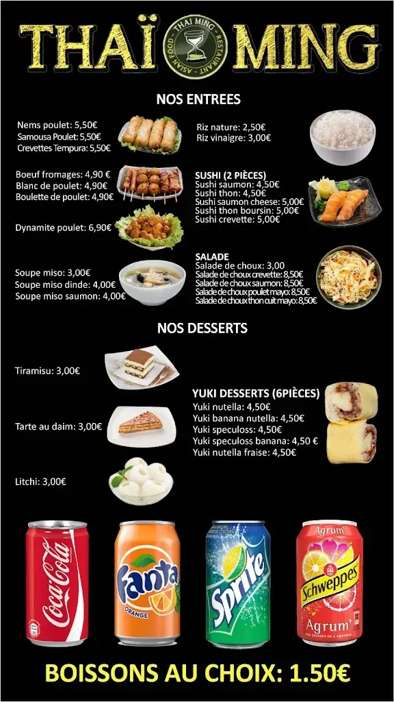 Menu_Thaï Ming_Guyancourt_image_4