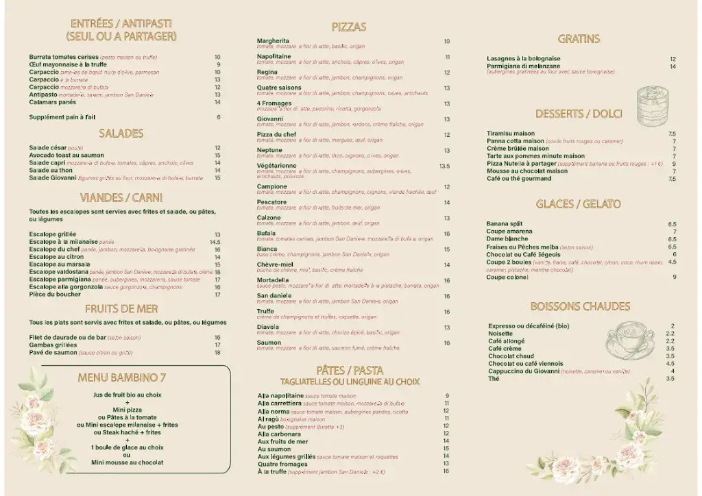 Menu_Ristorante Giovanni_Herblay-sur-Seine_image_2