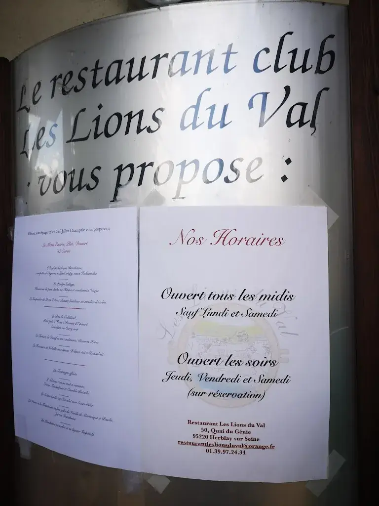 Menu_Les Lions du Val_Herblay-sur-Seine_image_2