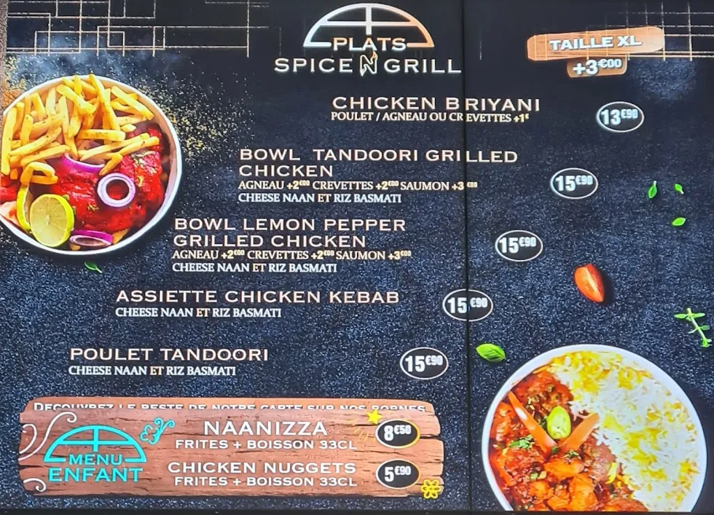 Menu_SPICE'N'GRILL_Herblay-sur-Seine_image_3