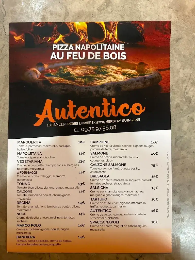 Menu_Pizzeria Autentico_Herblay-sur-Seine_image_1