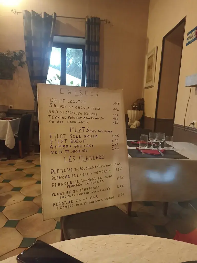 Menu_Auberge du Soleil Levant_Pierrelaye_image_4