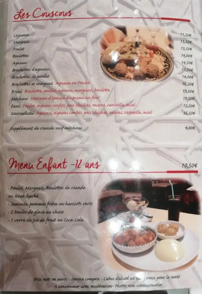 Les Délices du Maroc restaurant in Jouars-Pontchartrain